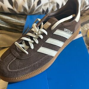 Adidas Spezial Brown and White Men's Shoes